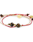 Energy Chakra Yin & Yang - Tiger Eye (Set of 2) vendor-unknown