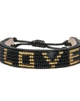 LOVE Bracelet - Black/Gold vendor-unknown