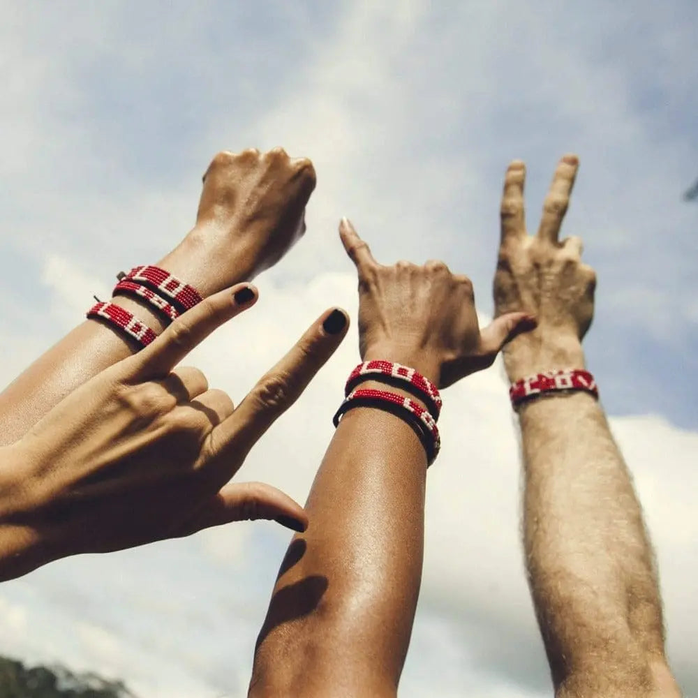 Handmade Big LOVE Bracelet Bundle 5-Pack | Love Is Project