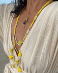 Bali Garland Necklace - Yellow