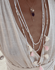 Bali Garland Necklace - White