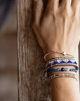 Third Eye Beaded Bracelet - Blue Turquoise