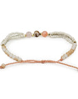 Third Eye Beaded Bracelet - Peach vendor-unknown