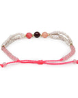 Third Eye Beaded Bracelet - Pink vendor-unknown