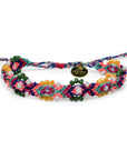 Bali Friendship Lei Bracelet - Yellow Green vendor-unknown