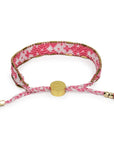 Bali Friendship Bracelet - Pale Pink & White vendor-unknown