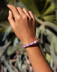 Skinny Ombré LOVE Bracelet - Pink Power