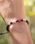 Tagua Heart Bracelet