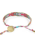 Bali Metallic Friendship Bracelet - Ice Crystal