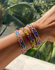 Bali Metallic Friendship Bracelet - Aqua Reef vendor-unknown