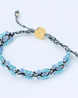 Bali Friendship Lei Bracelet - Blue Ocean vendor-unknown