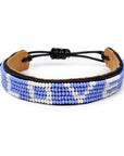 LOVE Bracelet - Azure Blue and White vendor-unknown