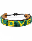 LOVE Bracelet - Green and Yellow Love Is Project