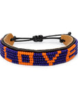 LOVE Bracelet - Navy and Orange
