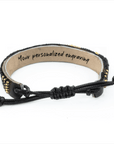 LOVE Bracelet - Black/Gold vendor-unknown