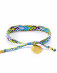 Bali Friendship Bracelet - Lagoon Ice