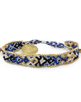 Bali Metallic Friendship Bracelet - Moonlight Sky