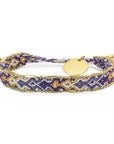 Bali Metallic Friendship Bracelet - Moonlight Twinkle