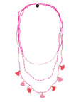 Bali Garland Necklace - Neon Pink vendor-unknown