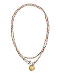 Kali Ombre Necklace - Silver / Champagne vendor-unknown