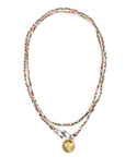 Kali Ombre Necklace - Silver / Champagne vendor-unknown