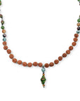 Bali Mala Necklace - Seaweed Green vendor-unknown