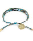 Bali Metallic Friendship Bracelet - Waterfall Splash