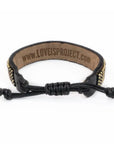 LOVE Bracelet - Gold/Black vendor-unknown