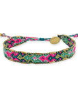 Bali Metallic Friendship Bracelet - Aqua Starfish vendor-unknown