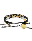 Chaquira Bracelet Set (of 2) - Black & Brown Love Is Project