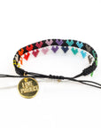 RAINBOW LOVE is LOVE Bracelets Set (of 2)