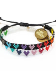 RAINBOW LOVE is LOVE Bracelets Set (of 2) vendor-unknown