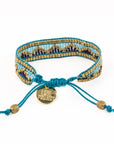 Taj Beaded Bracelet - Jodphur Blue vendor-unknown
