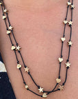 Gia Celestial Golden Star Necklace