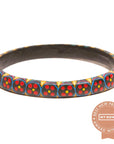 Corazon Wooden Bangle - Black vendor-unknown