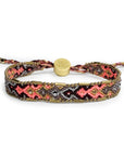Bali Metallic Friendship Bracelet - Glow Ember vendor-unknown