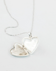 Love Heart Locket Necklace Charm