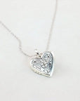 Love Heart Locket Necklace Charm vendor-unknown