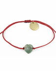 Jade Heart Bracelet vendor-unknown