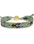 Bali Metallic Friendship Bracelet - Juniper Dazzle