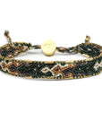 Bali Friendship Bracelet - Olive Laurel
