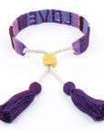 ATITLAN LOVE BRACELET - PURPLE & VIOLET vendor-unknown