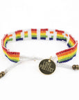 Seed Bead PRIDE Bracelet - Rainbow