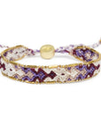 Bali Friendship Bracelet - Sherbet Plum