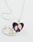 Love Heart Locket Necklace Charm vendor-unknown