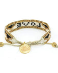 Taj LOVE Bracelet - White & Black vendor-unknown