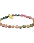 Enlighten Tourmaline Stone Stretch Bracelet vendor-unknown