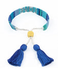 ATITLAN LOVE BRACELET - BLUE, TURQUOISE & INDIGO Love Is Project