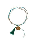 Bali UNITY Beaded Wrap/Necklace - Green Love Is Project
