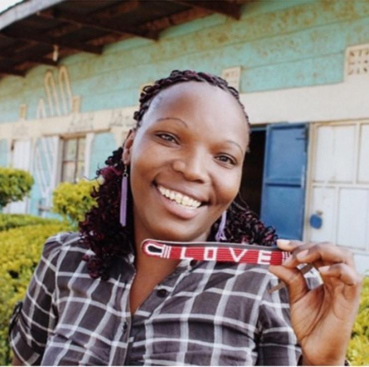 happy smile beautiful kenya love is project original love bracelet